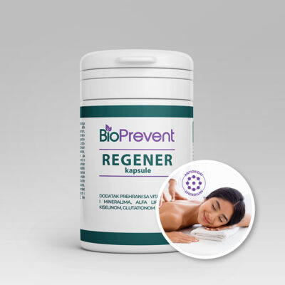 REGENER – Dodatak prehrani s vitaminima, mineralima, alfa-lipoičnom kiselinom, glutationom i NAC-om